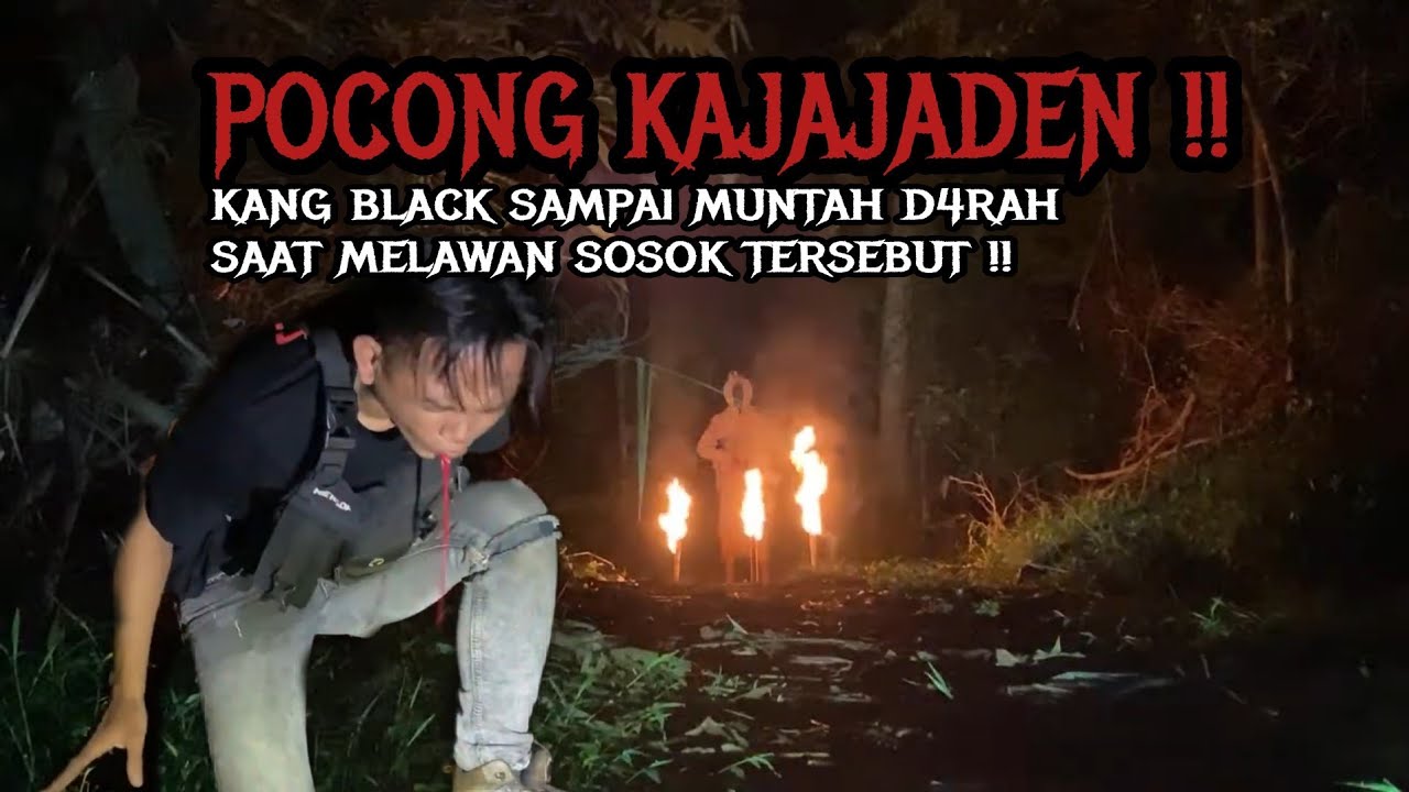 MOMEN PALING MENGERIKAN‼️ KANG BLACK BERTEMU POCONG KAJAJADEN YANG MEMILIKI KERIS SAKTI‼️😱
