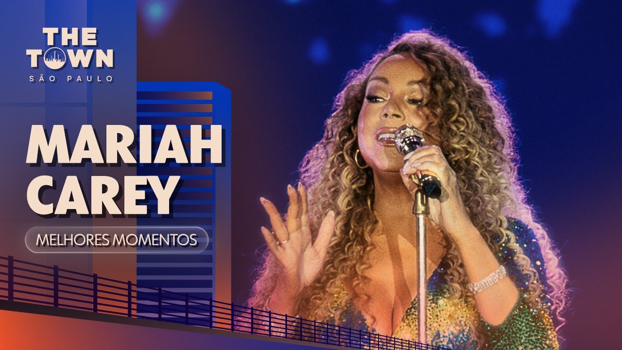 Mariah Carey no The Town 2025 | Melhores Momentos | #TheTownNoMultishow #Shorts