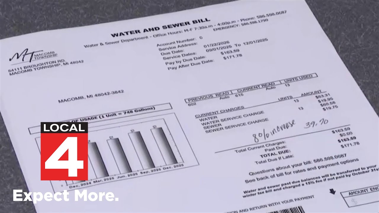 Жители округа Макомб требуют объяснений по поводу неожиданной платы за обслуживание.