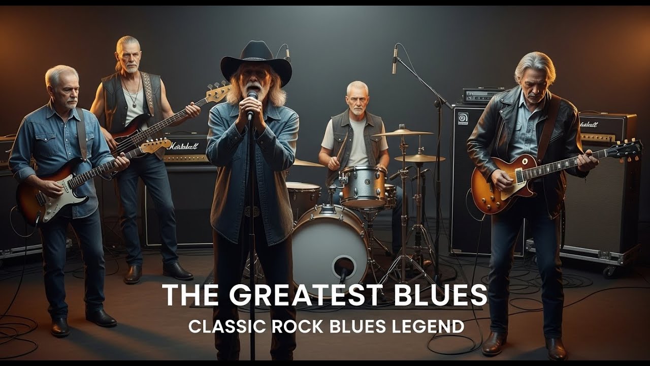 Jimi Hendrix, Eric Clapton, ZZ Top, B B King, Muddy Waters – Emotional Classic Rock Blues Vocals