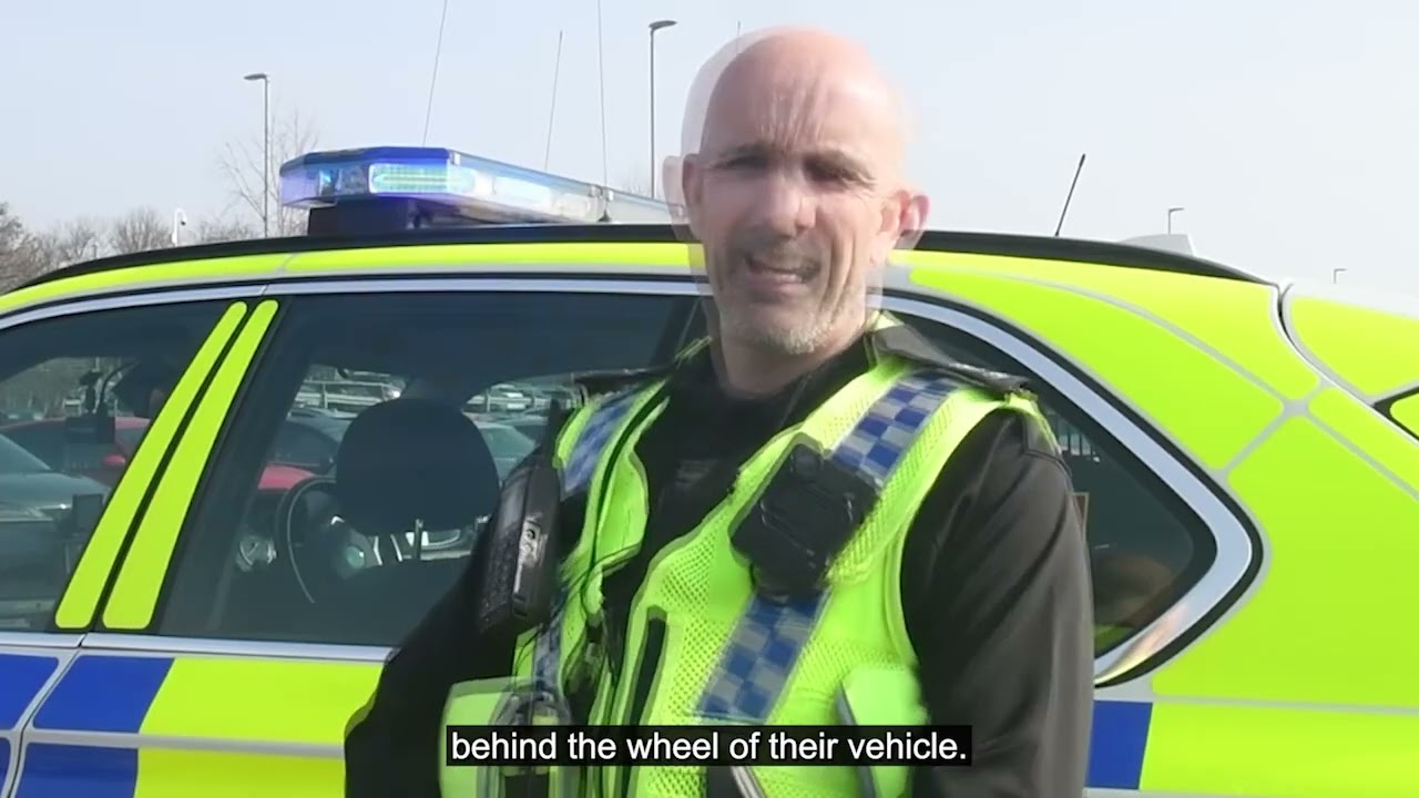 Sergeant Johnson explains changes to law - using mobile phone while driving