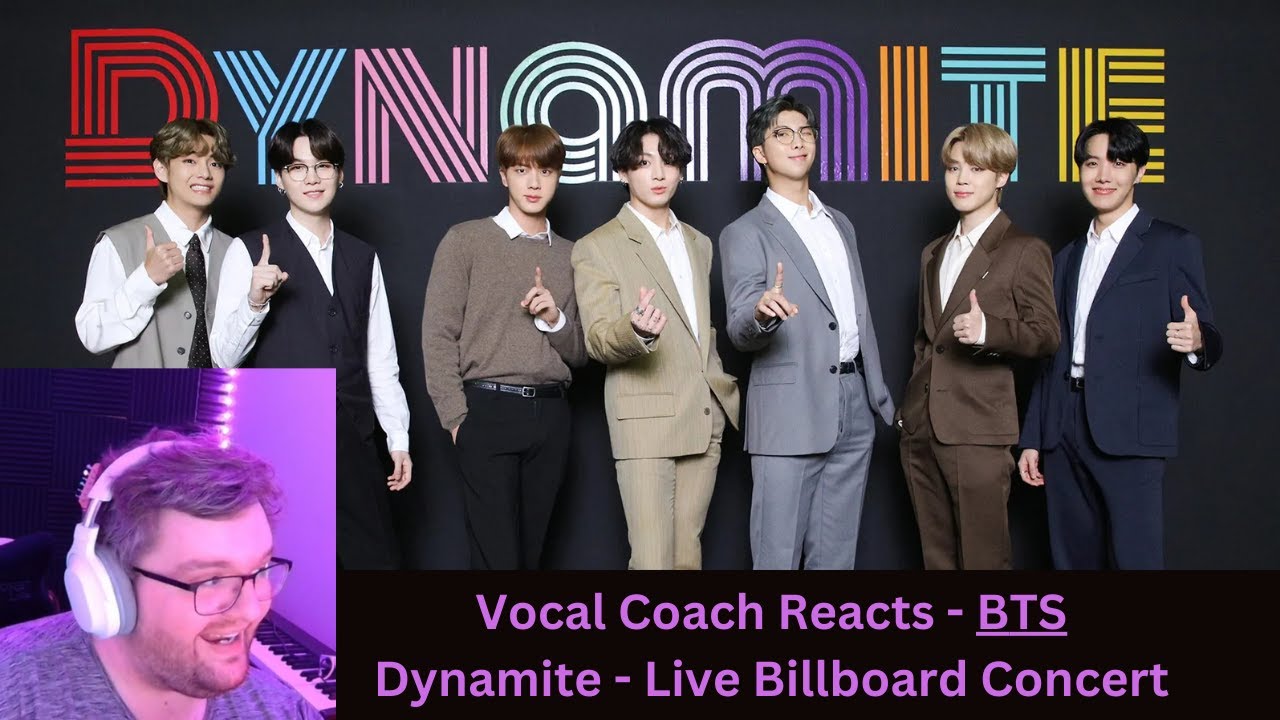 Dynamite (Live on Billboard Music Awards) - BTS | Vocal Coach Reacts/Analysis
