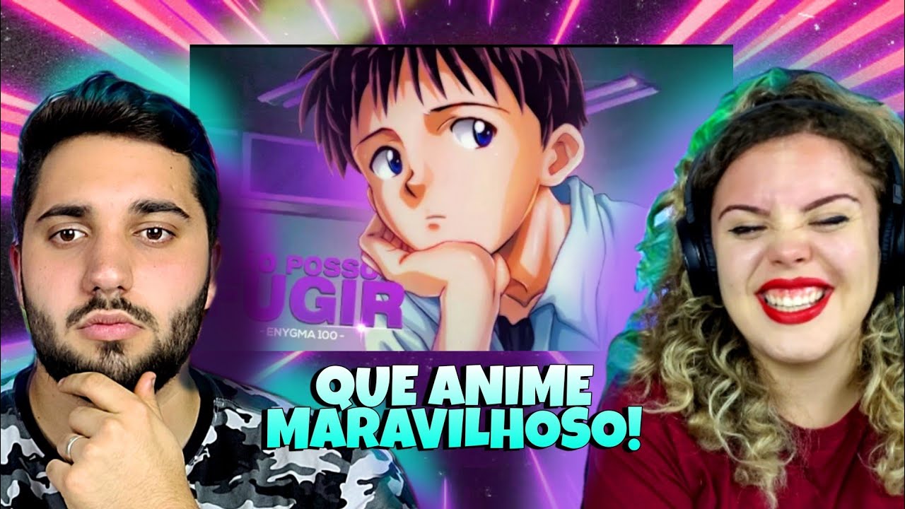 REACT - Não Posso Fugir | Shinji Ikari (Neon Genesis Evangelion) | Enygma