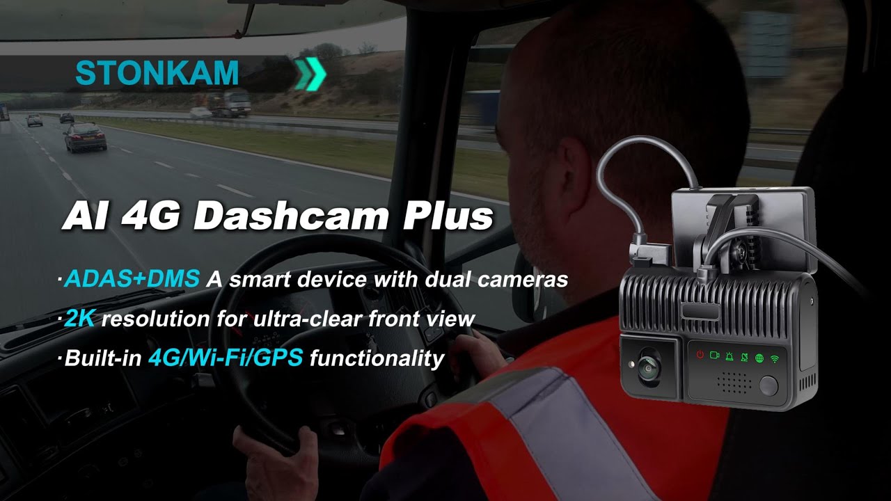 Intelligent DMS & ADAS AI Dashcam
