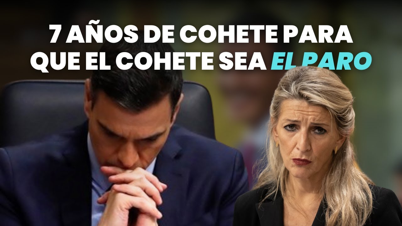 7 años de cohete... y lo que va como un cohete es el paro