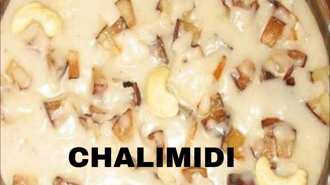 HOMEMADE SWEET BELLAM CHALIMIDI