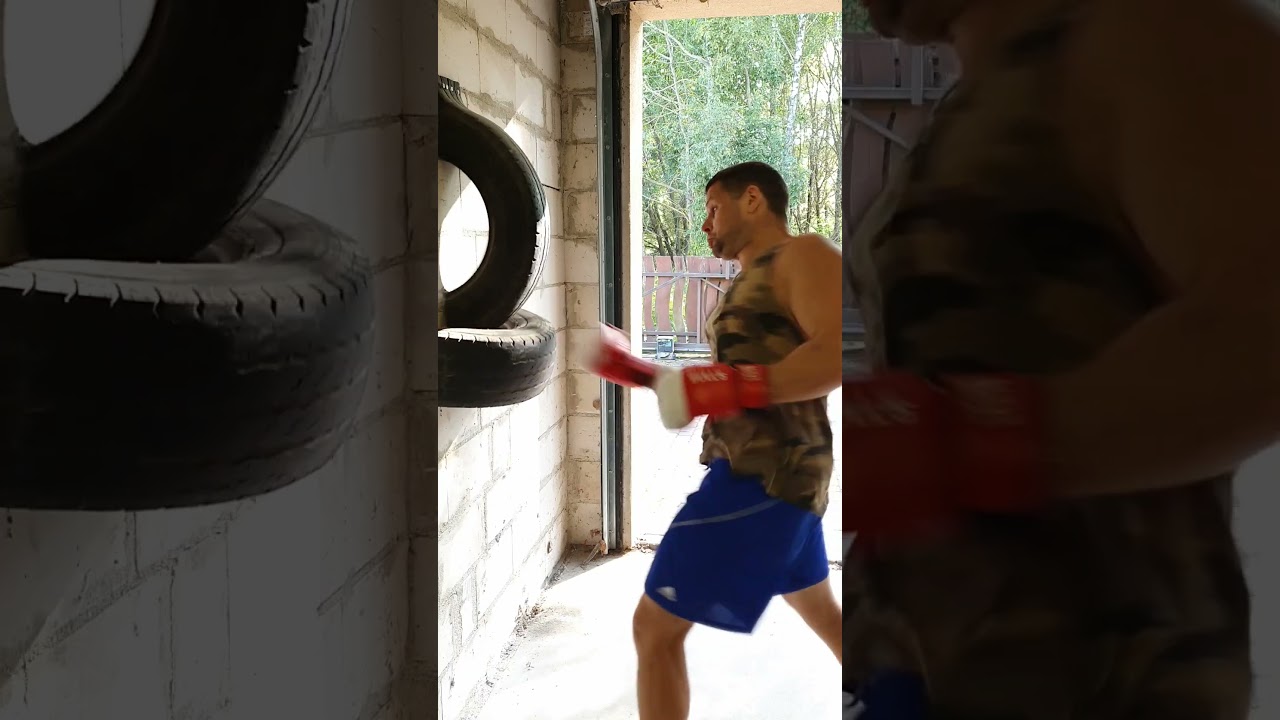 Wall Tire Punching Bag