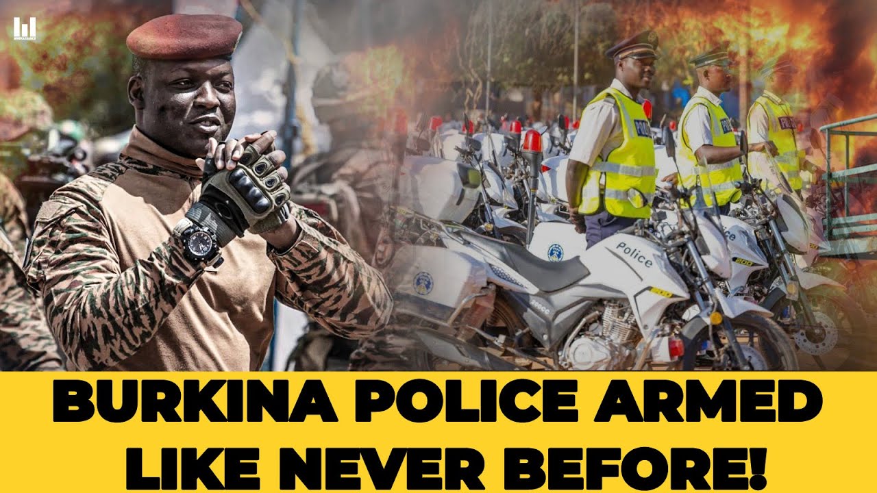 THIS IS TERRIFYING: IBRAHIM TRAORÉ ARMS BURKINA POLICE WITH 2,000 MOTORBIKES!