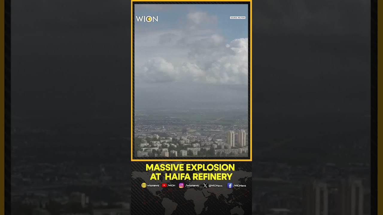 Iran Strikes Israel: Tehran Hits Israel&rsquo;s Oil Hub, Explosions Shake Haifa Oil Refinery | short