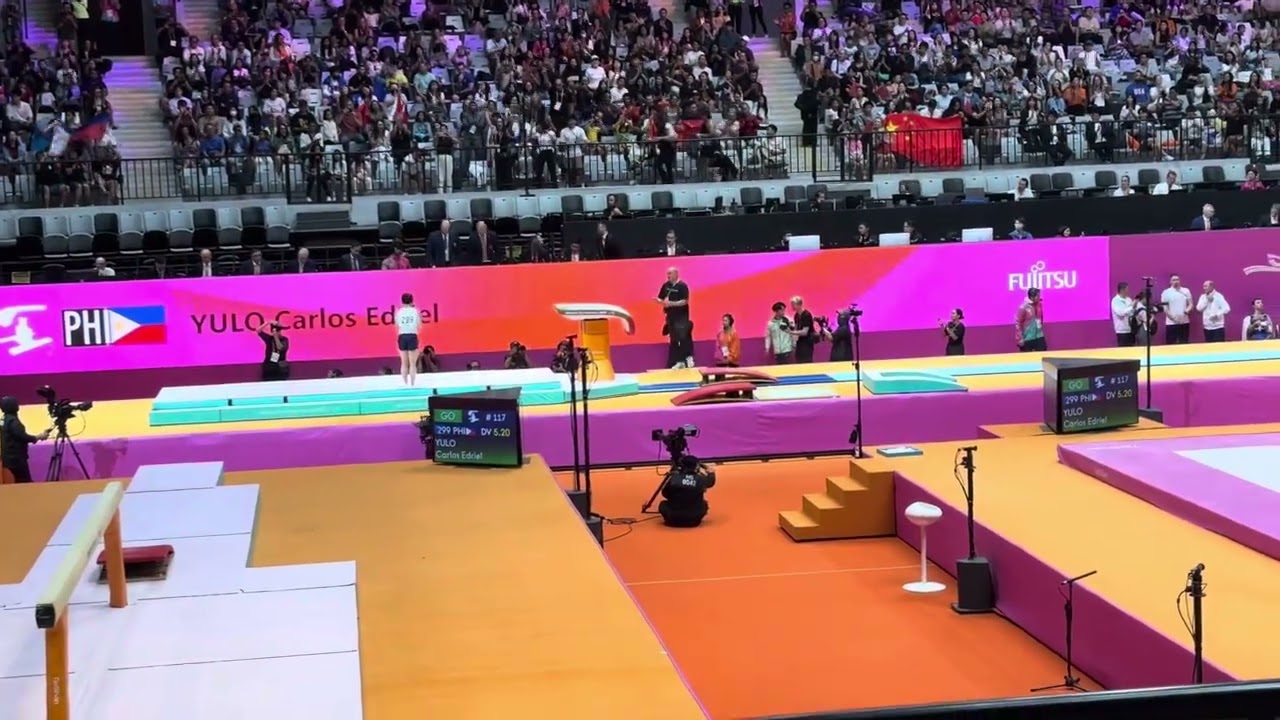 Carlos Yulo Vault 2 Artistic Gymastic 2025