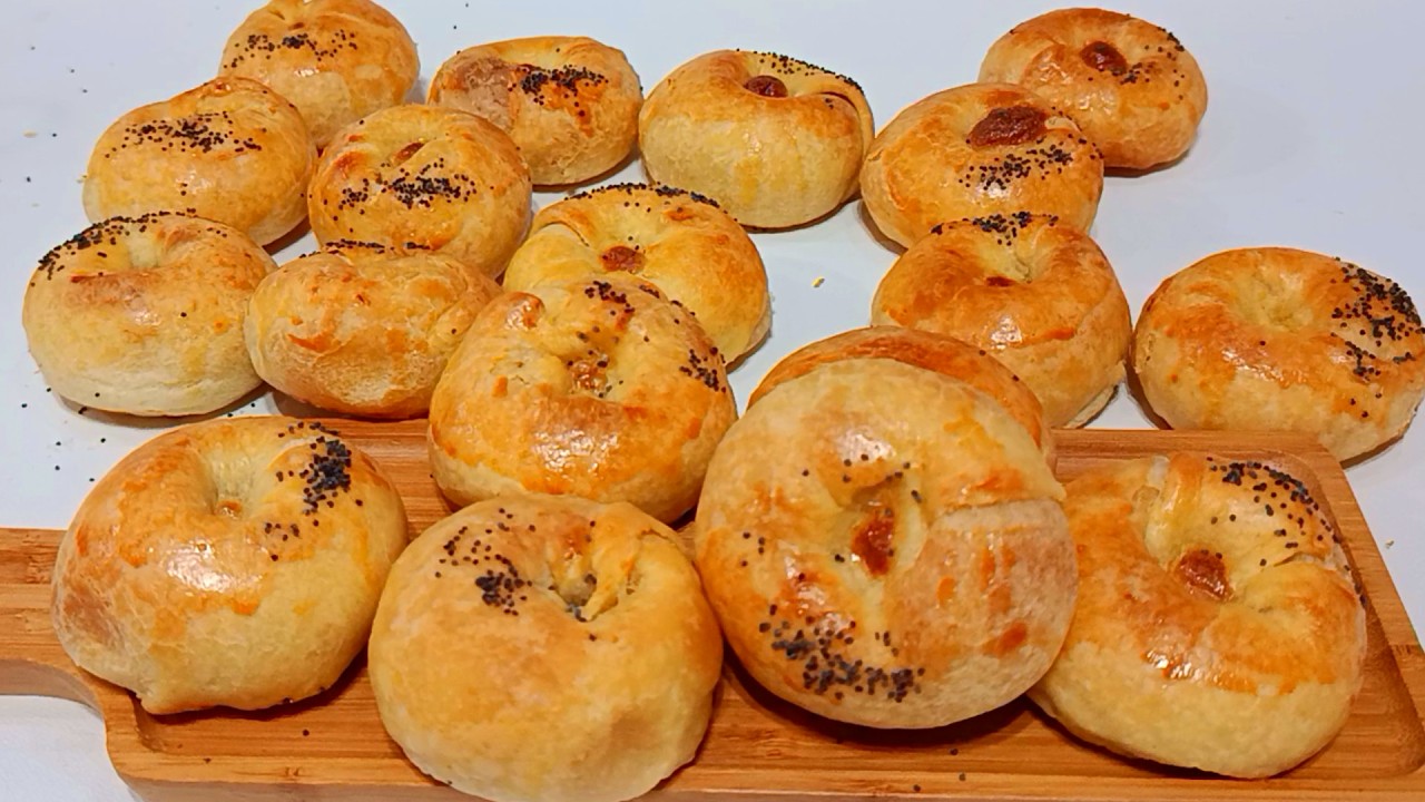 Лёгкие еврейские пирожки за считанные минуты! Нежное тесто и вкусная начинка!