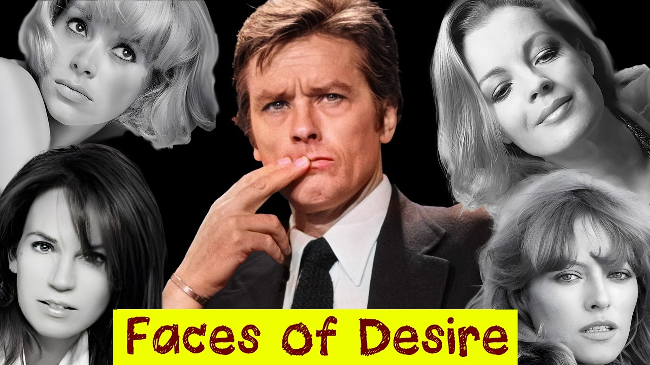 Top 5 Alain Delon Lovers: Face Analysis Reveals the Fairest!