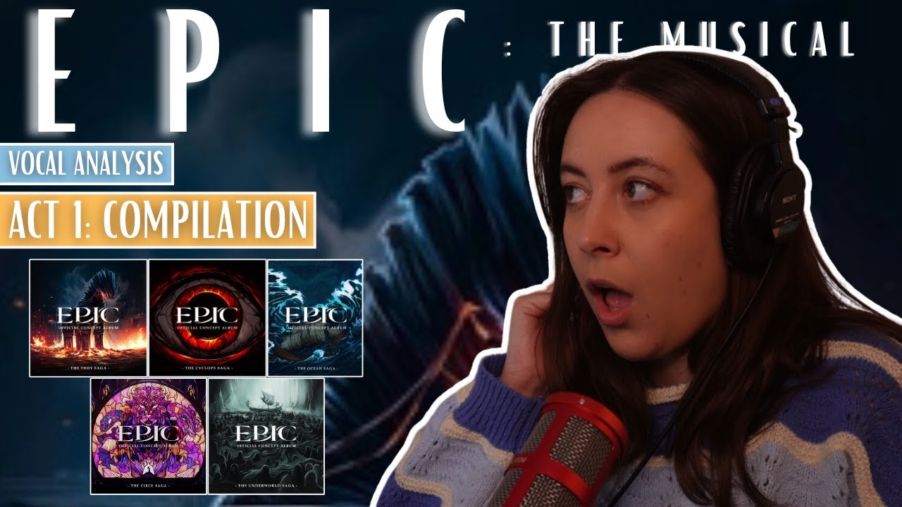 EPIC: The Musical FULL ACT 1 Compilation | Vocal Coach Reaction (& Analysis) | Jennifer Glatzhofer