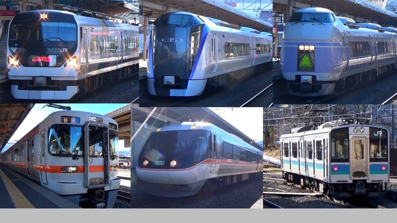 【イイ音♪】中央本線VVVFバリエーション！@塩尻駅