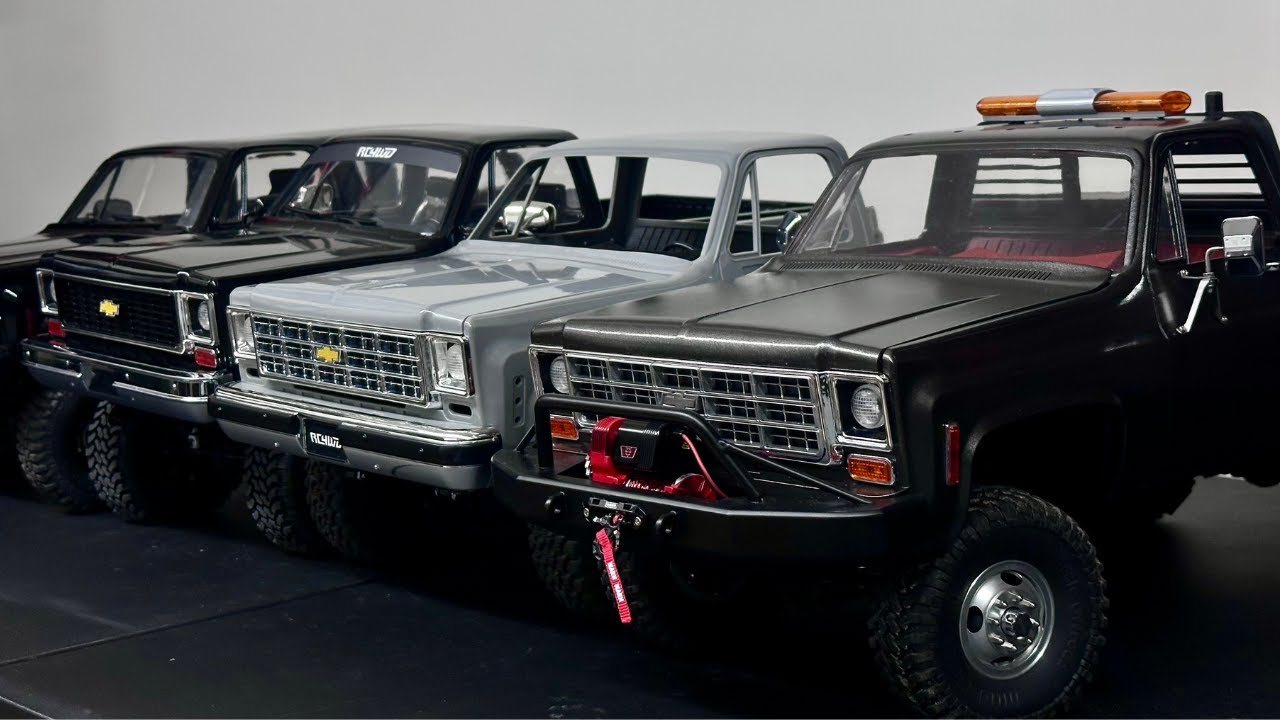 RC4WD TF2 K10 Scottsdale Squarebody Grille Swap