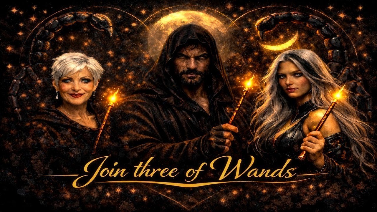Join the Three of Wands LIVE Readings with Scott, Linda and myself