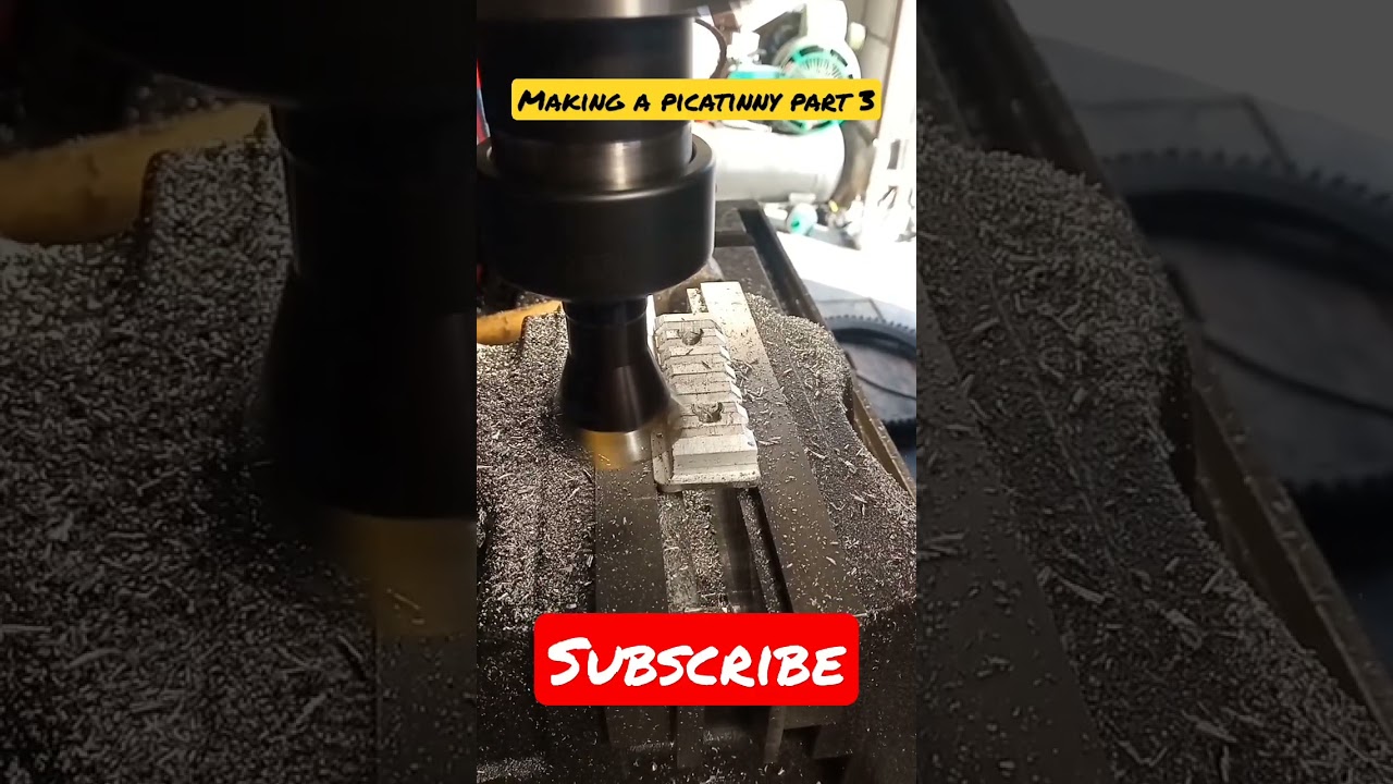 Making a picatinny rail ,part 3 