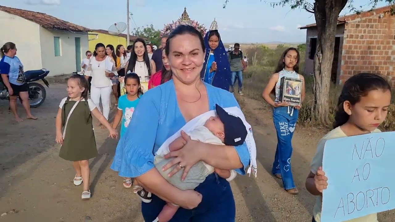 Procissão e Missa de Nossa Senhora Aparecida Padroeira da Comunidade do Sitio Rodrigues!!