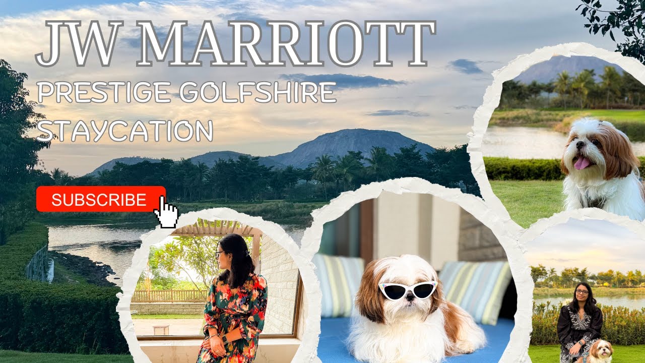 JW Marriott Prestige Golfshire Staycation | Best Pet-Friendly Luxury Resort Near Bangalore