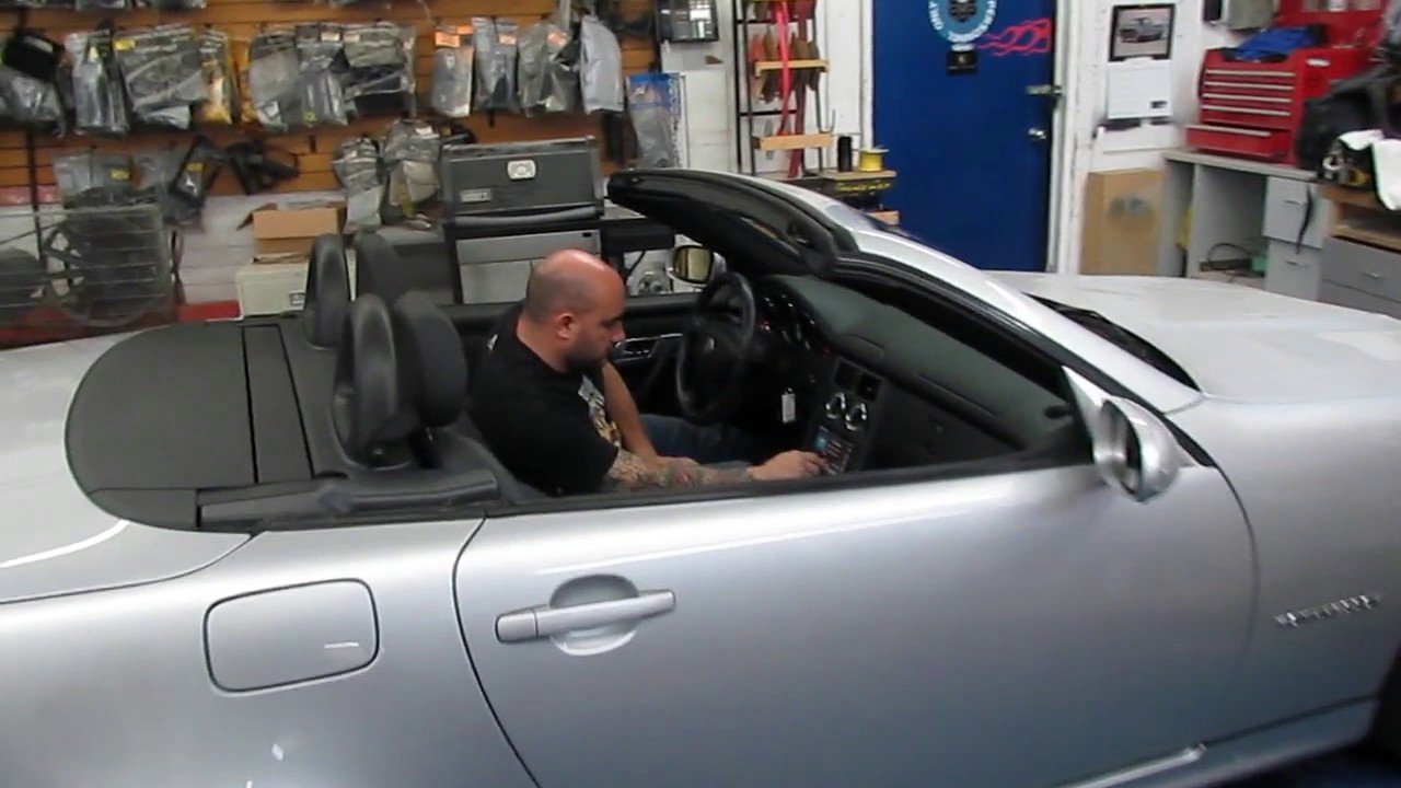 2002 Mercedes SLK double din installation