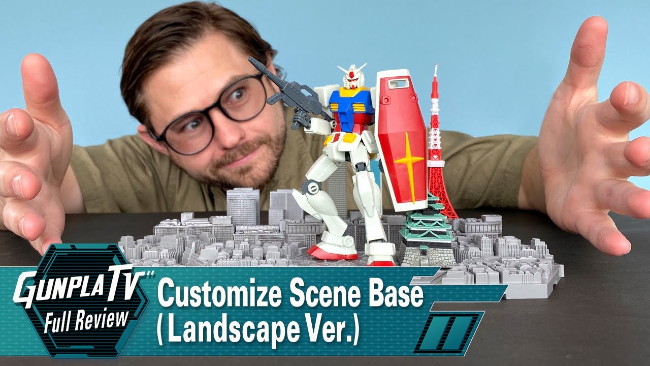 A Mini City for Your Gunpla! | Landscape Scene Base | Gunpla TV