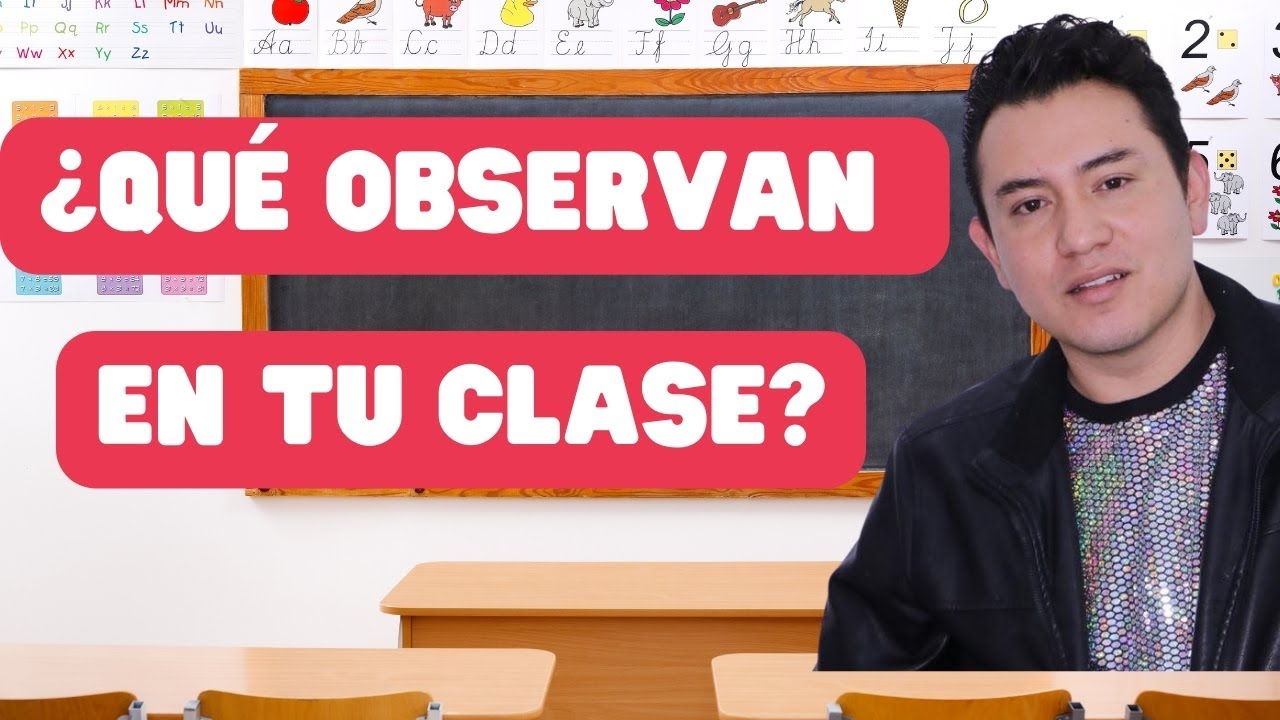 ¿POR QUÉ SE OBSERVAN LAS CLASES? | FORMATOS Y RECOMENDACIONES
