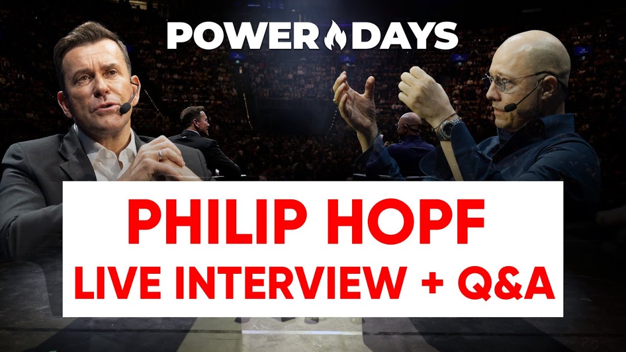 PHILIP HOPF: LIVE-INTERVIEW + Q&A | POWER DAYS 2025 | OLYMPIAHALLE MÜNCHEN | UNAUFHALTBAR #23