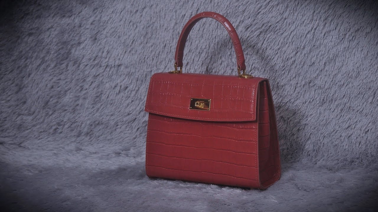 Making a Leather Top Handle Handbag/탑 핸들 핸드백 만들기