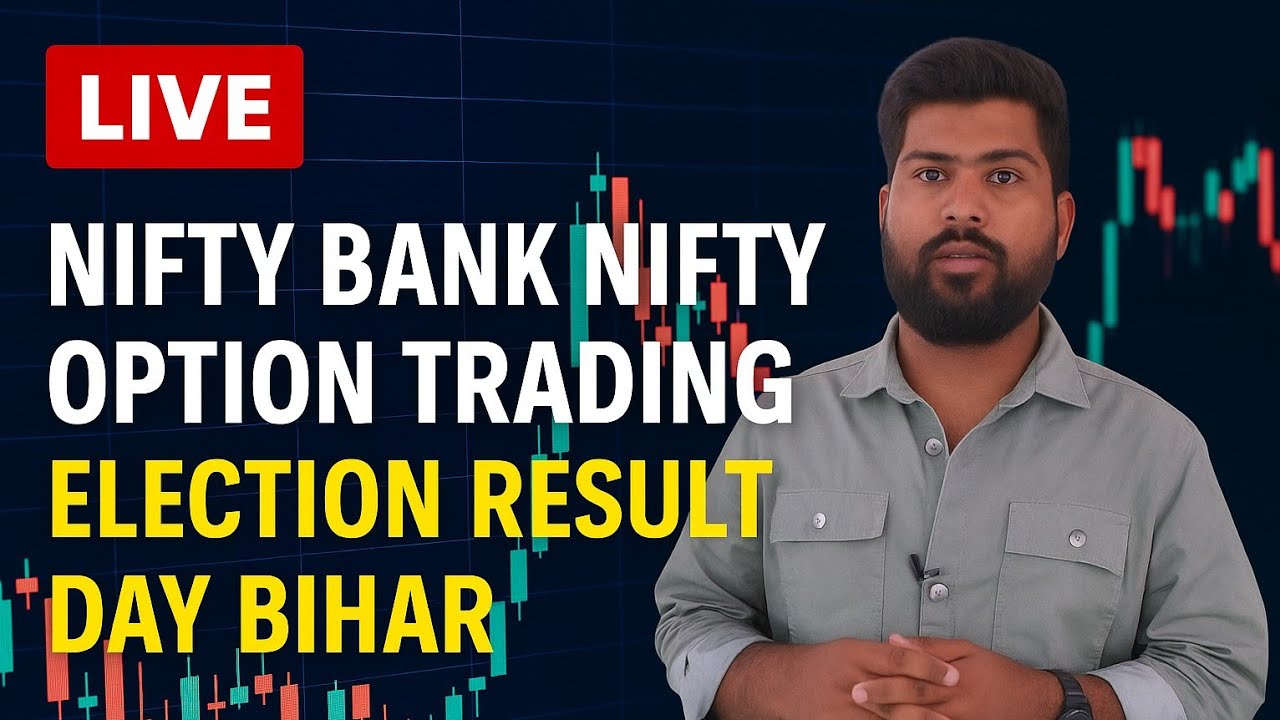 Nifty & Bank Nifty option trading election result day Bihar