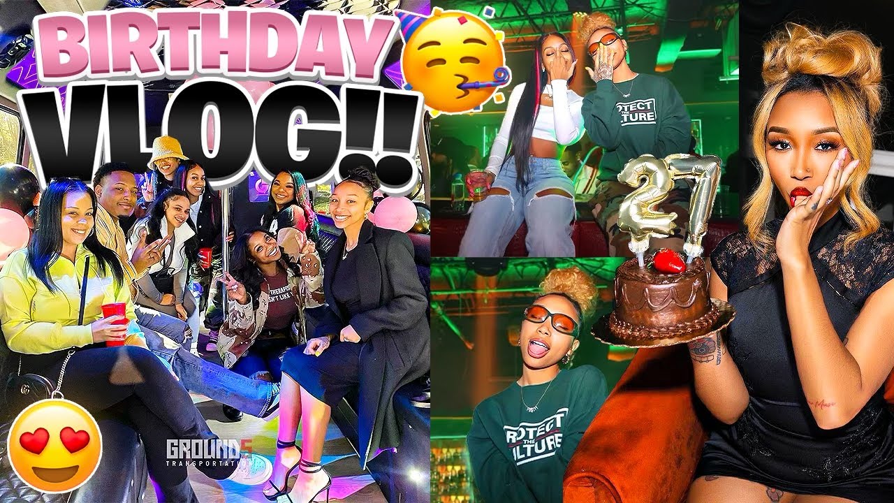 Празднование моего 27-летия!🥳🥳 Вечеринка в автобусе + поход по барам + клубная ночь!!