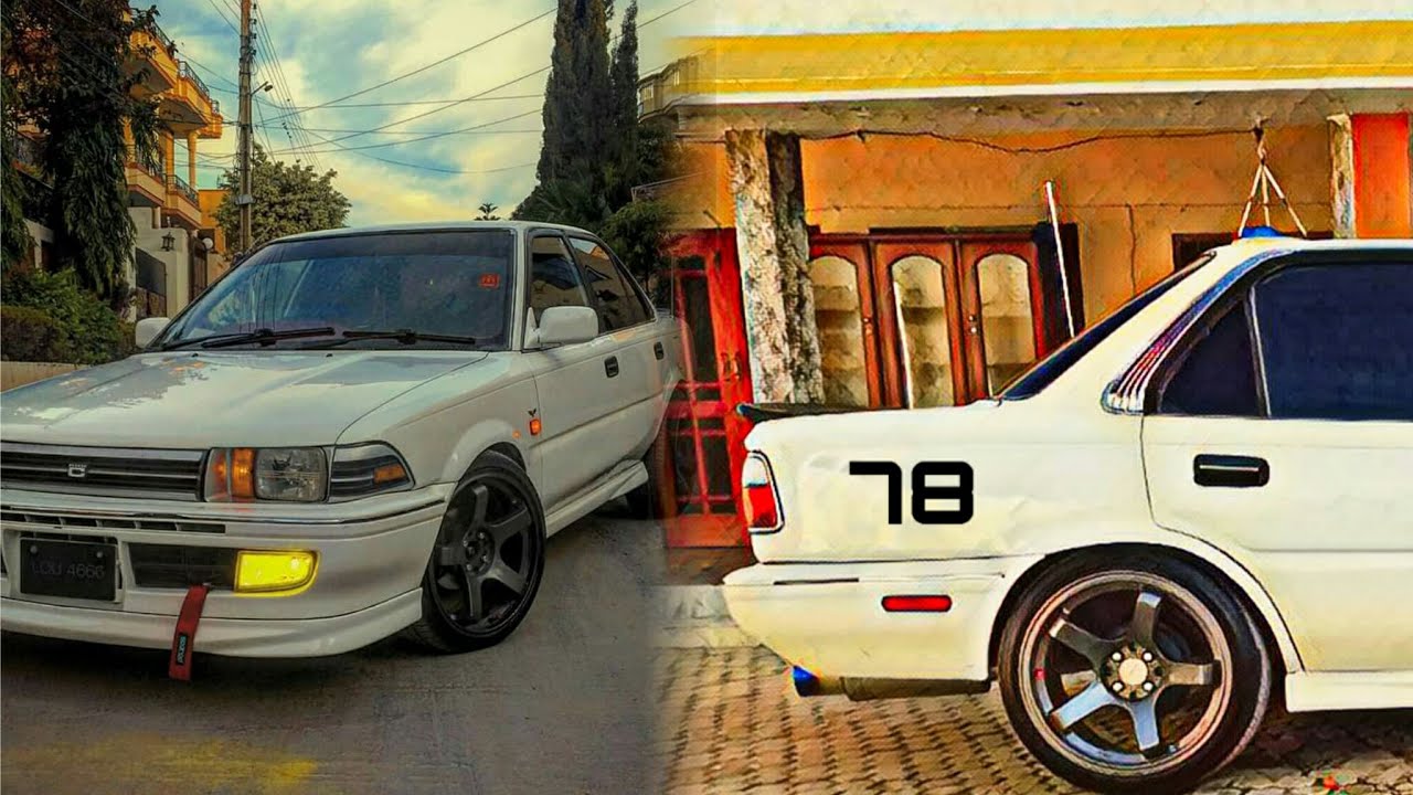 1988 corolla modified  (AE92) one of the best in PAKISTAN