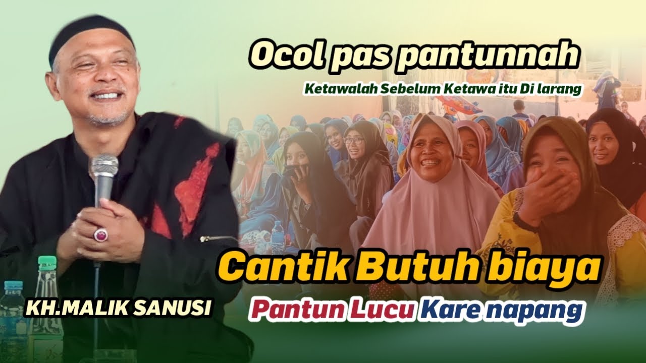 Ceramah Lucu KH.MALIK SANUSI Terbaru 2023