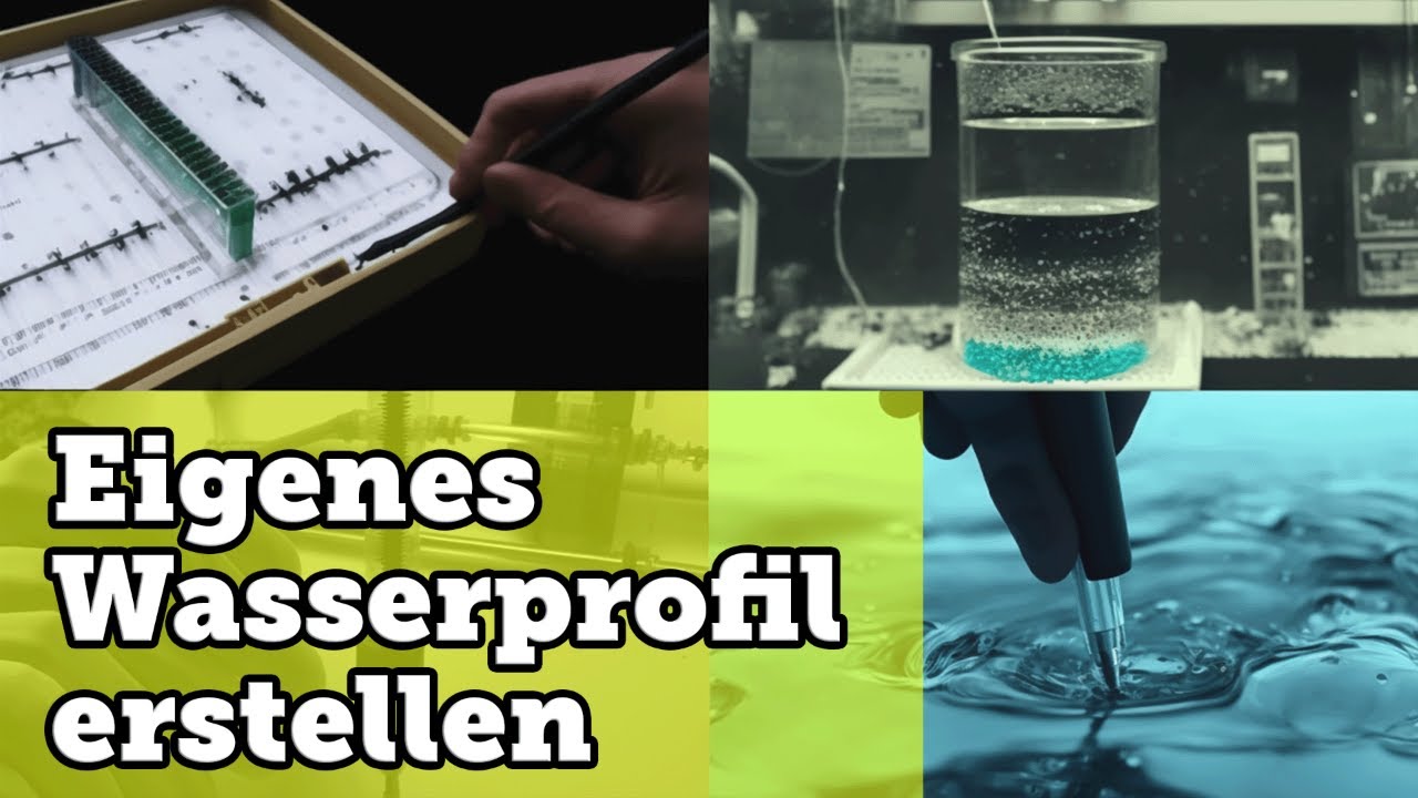 Wie wird ein Wasserprofil aus einer Wasseranalyse vom Wasserwerk erstellt?