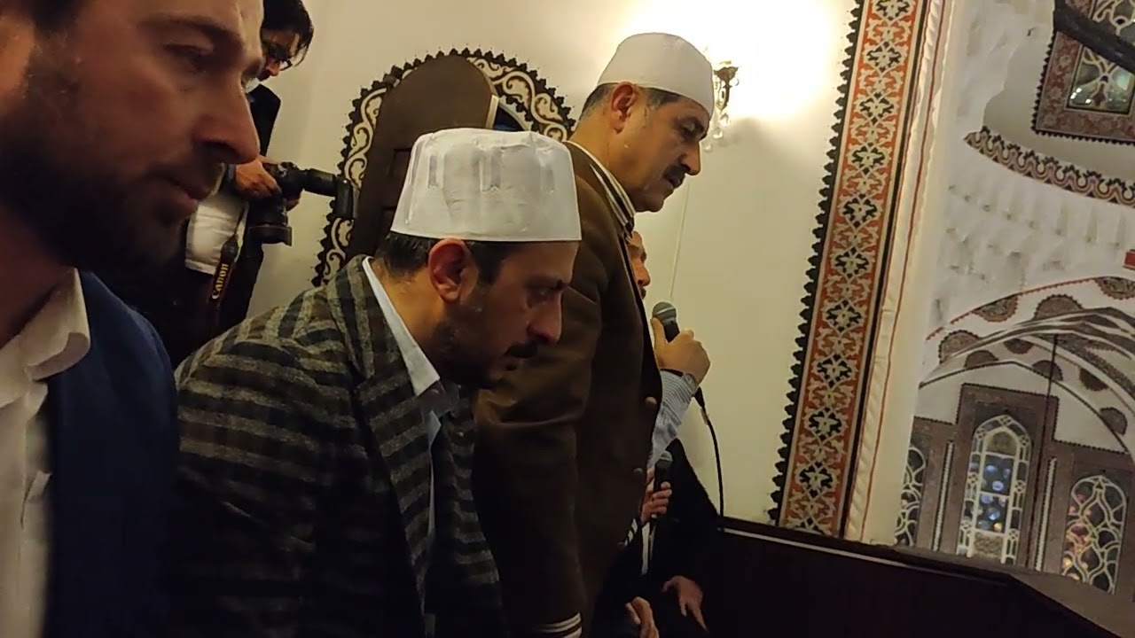 Valide-i Cedid Camimizde Diyanet İşleri Başkanımız Prof.Dr Ali Erbaş hocamız Enderun Teravih Namazı