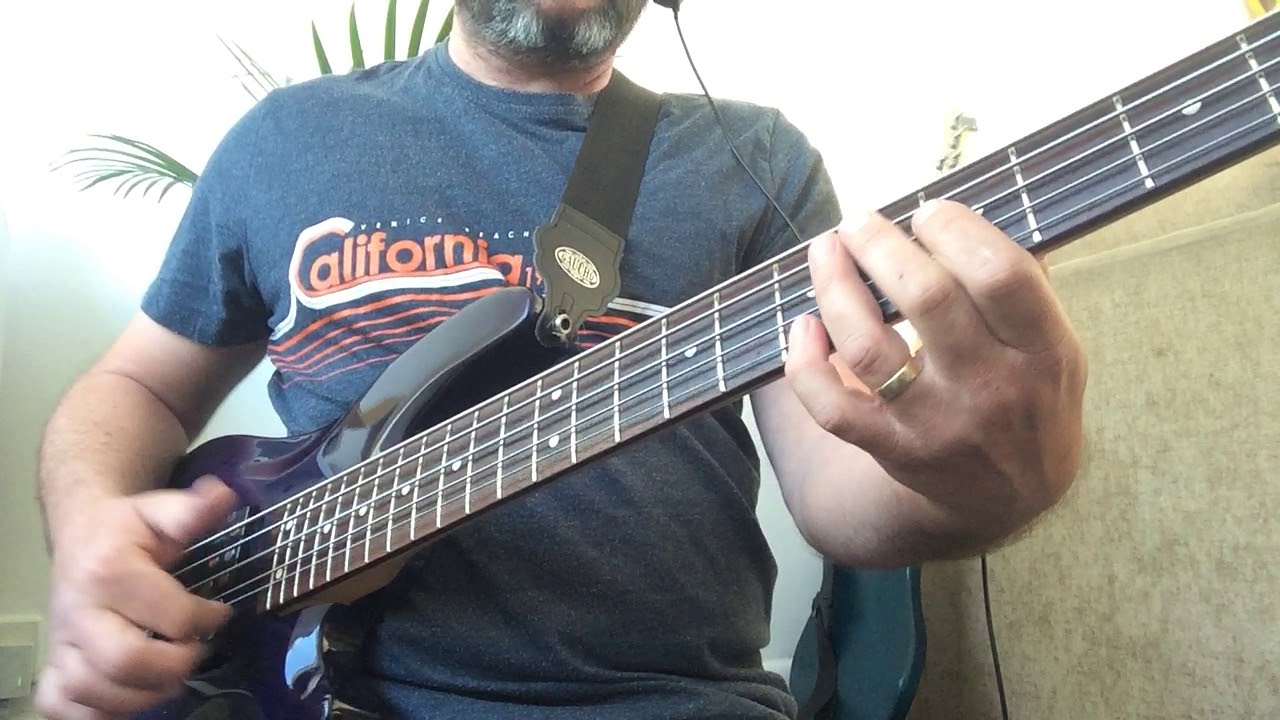 Simple Minds Ghostdancing Bass Solo on Boss GT-1B .