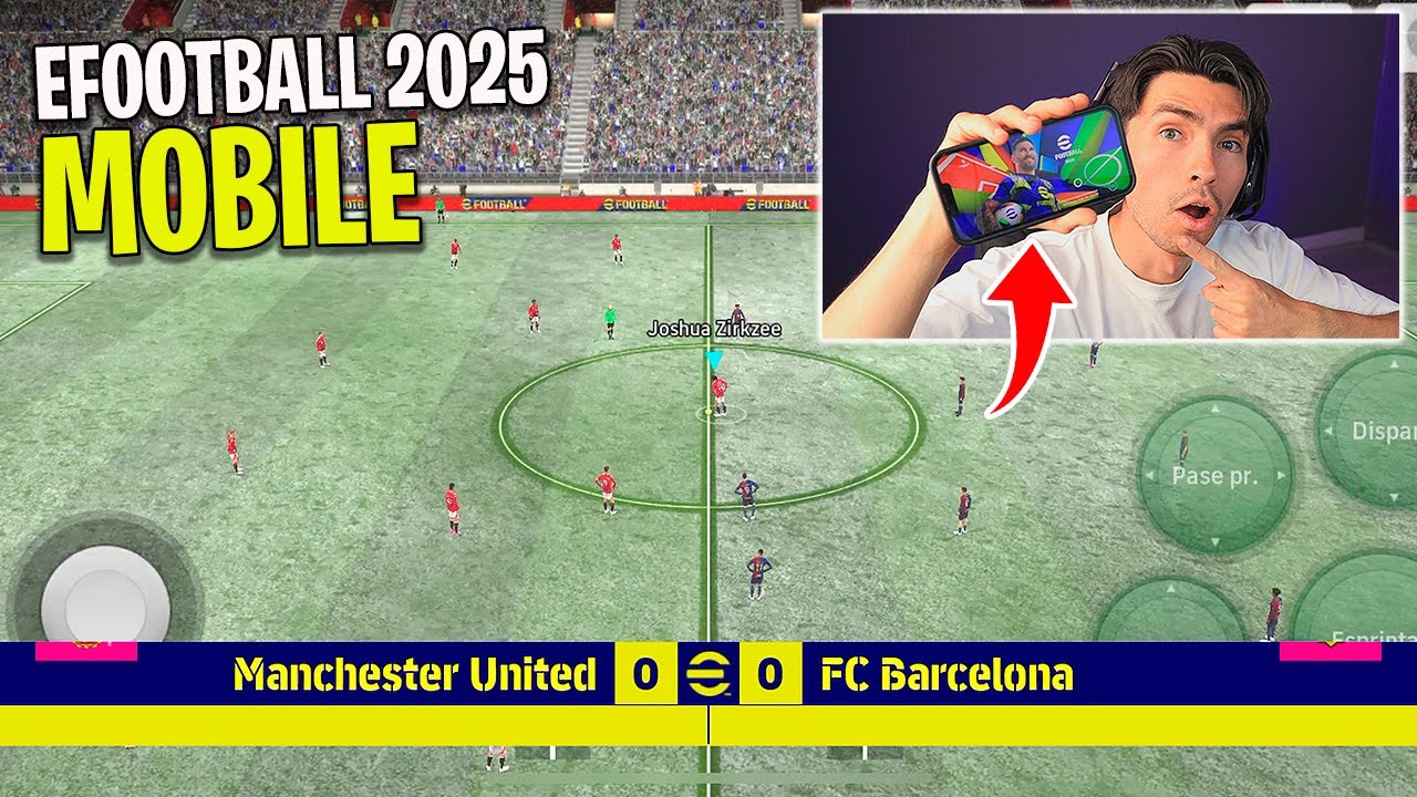 Pruebo el EFOOTBALL 2025 MOBILE! &iquest;El Mejor Juego de FUTBOL PARA CELULAR?