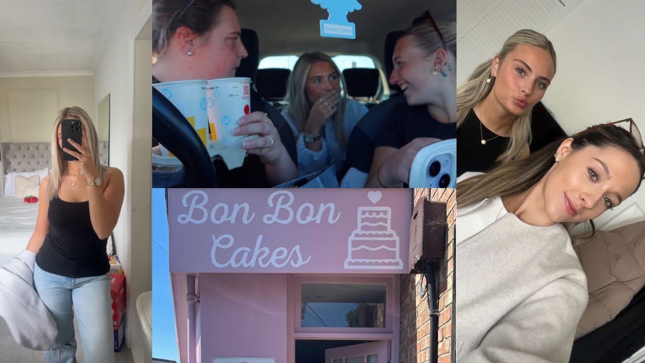Spend the weekend with me! Shopping, drive with me and my friends, bowling/darts🎀✨