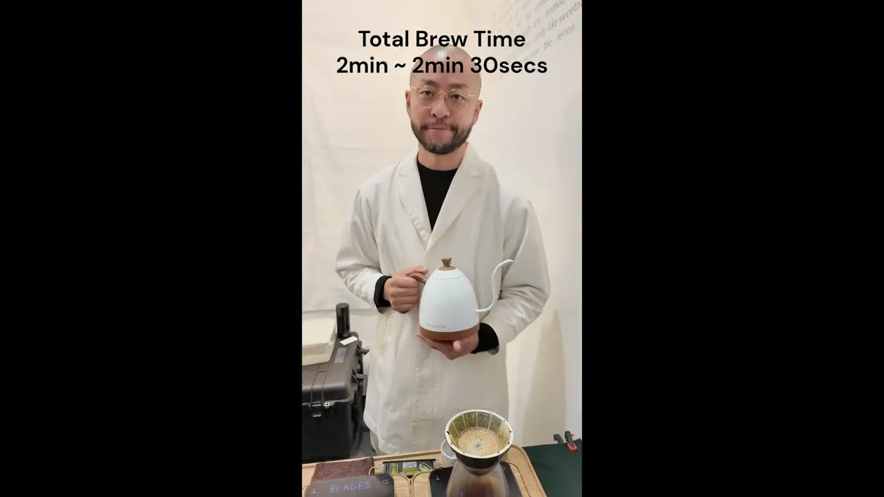 Leaves Coffee Yasuoishii, CT62 Brewing Recipe @2024 Seoul Cafe Show