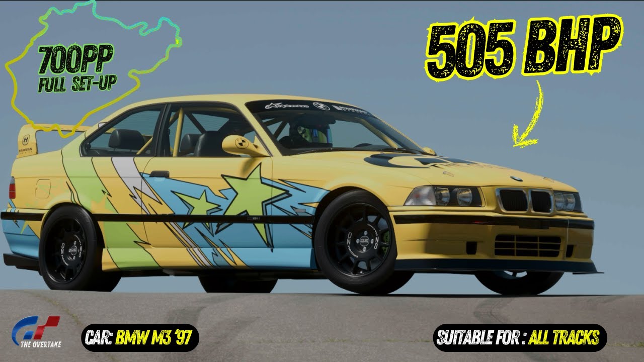 🔥GT7’s Best BMW? 🔧 BMW M3 '97 | 700PP Full Tuning Guide