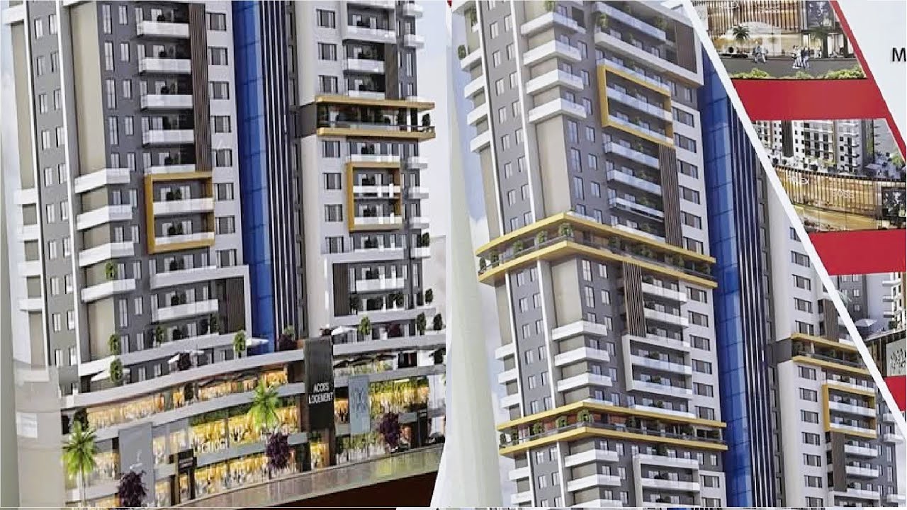 شاهدو أين وصلت عدد الطوابق في أعلى بناية سكنية في الجزائر ب40 طابق NEW DELY BRAHIM TOWER