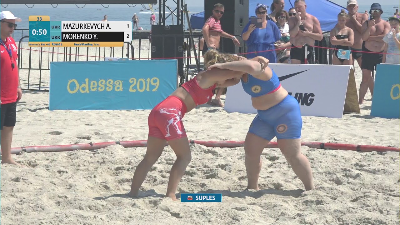 Round 2 Women's BW - +60 kg: A. MAZURKEVYCH (UKR) v. Y. MORENKO (UKR)