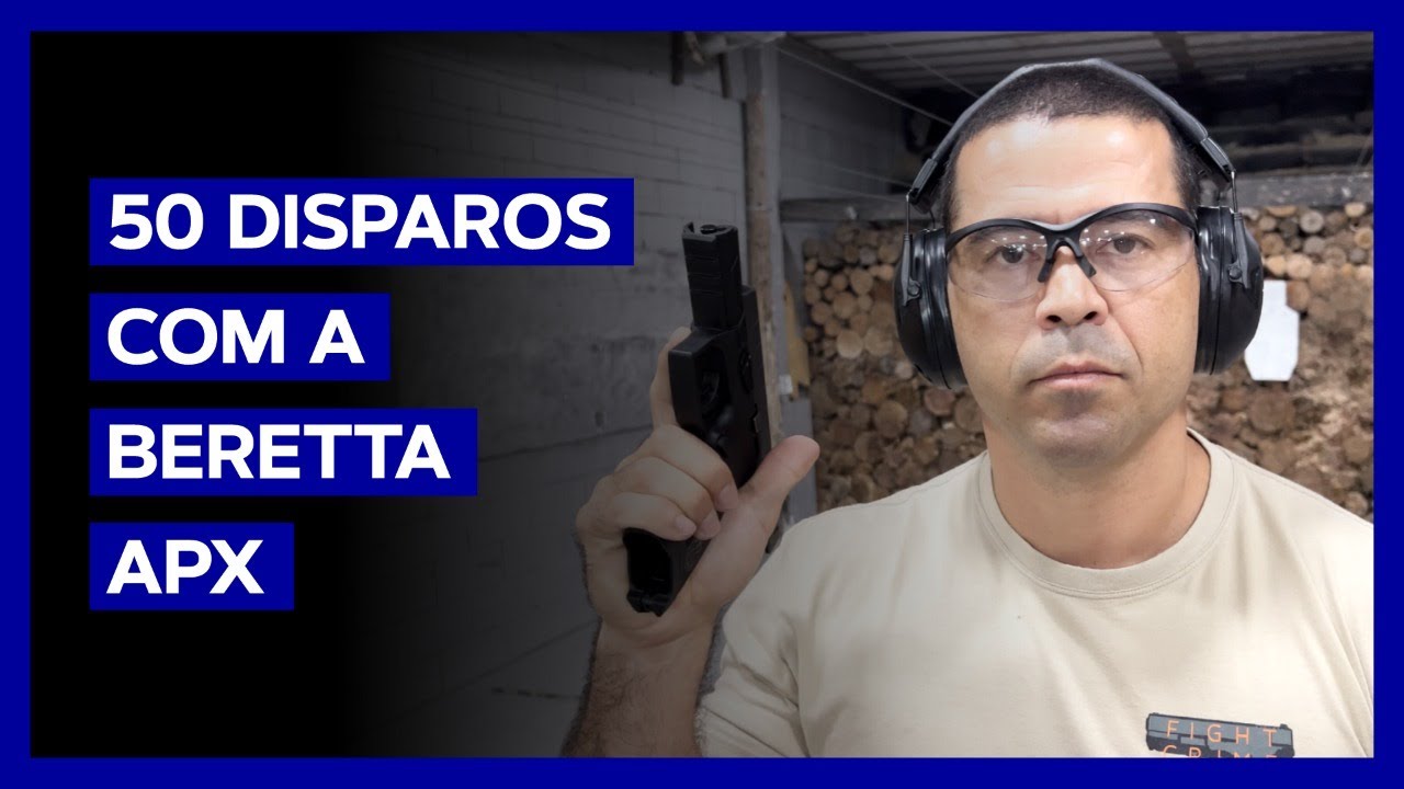 50 DISPAROS COM A BERETTA APX