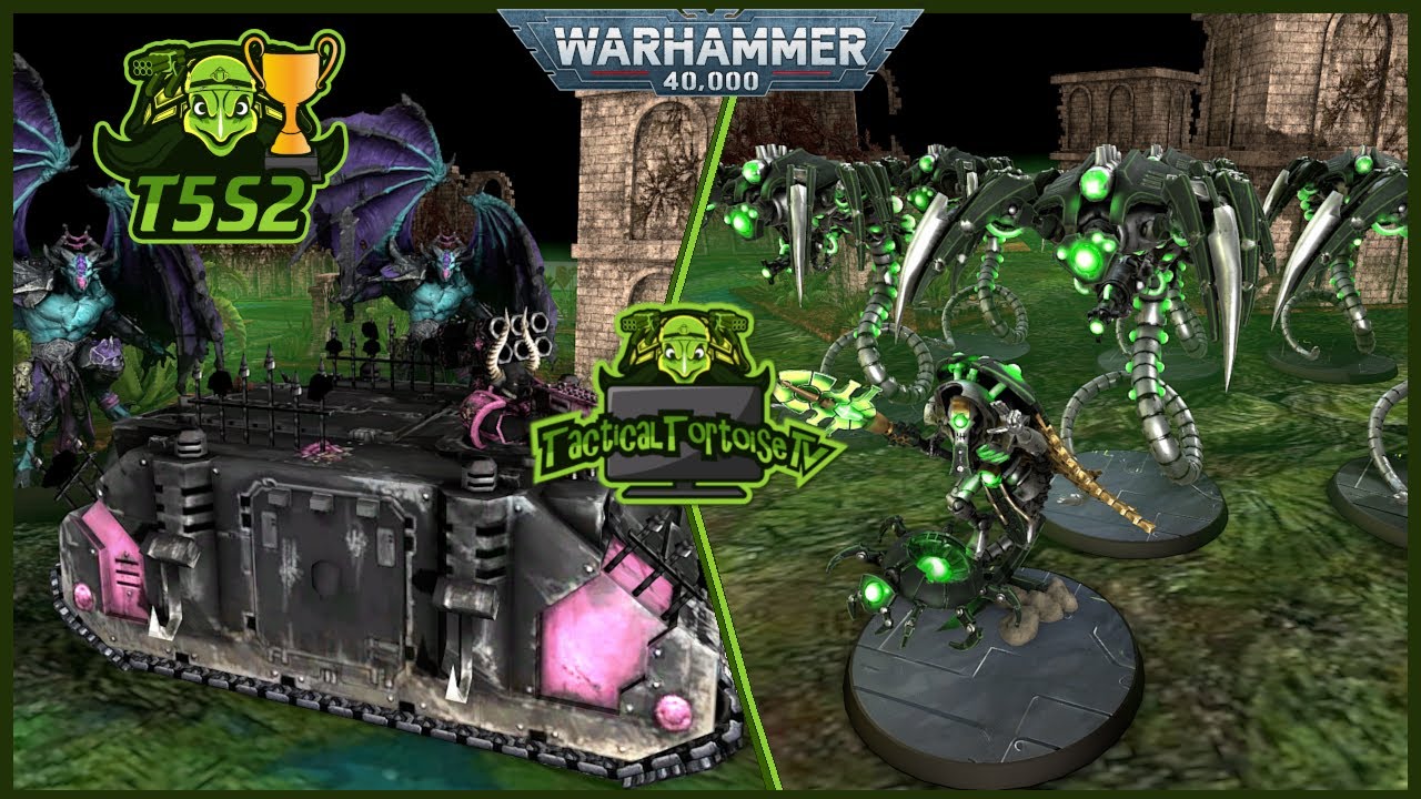 Starshatter Necrons vs Emperor's Children | T5S2 Pod 68 Finals | 40k Batrep w/ Commentary