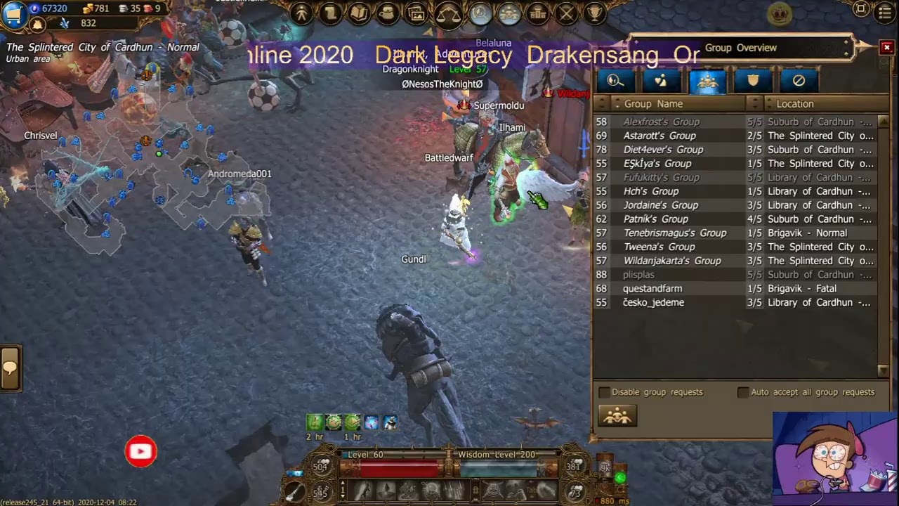 Dark Legacy - Drakensang Online  - leveling
