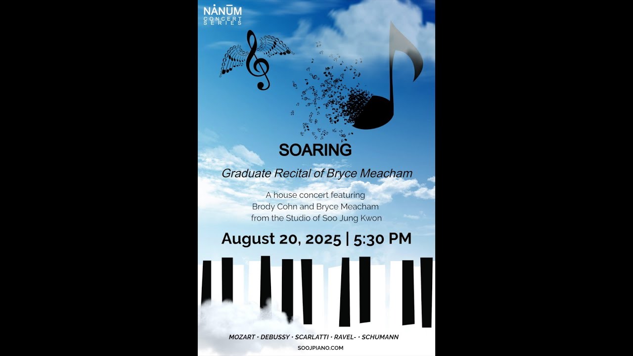 Bryce's Graduate Recital