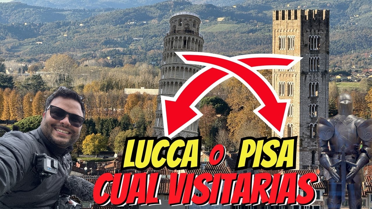 Explorando LUCCA y PISA como un local!