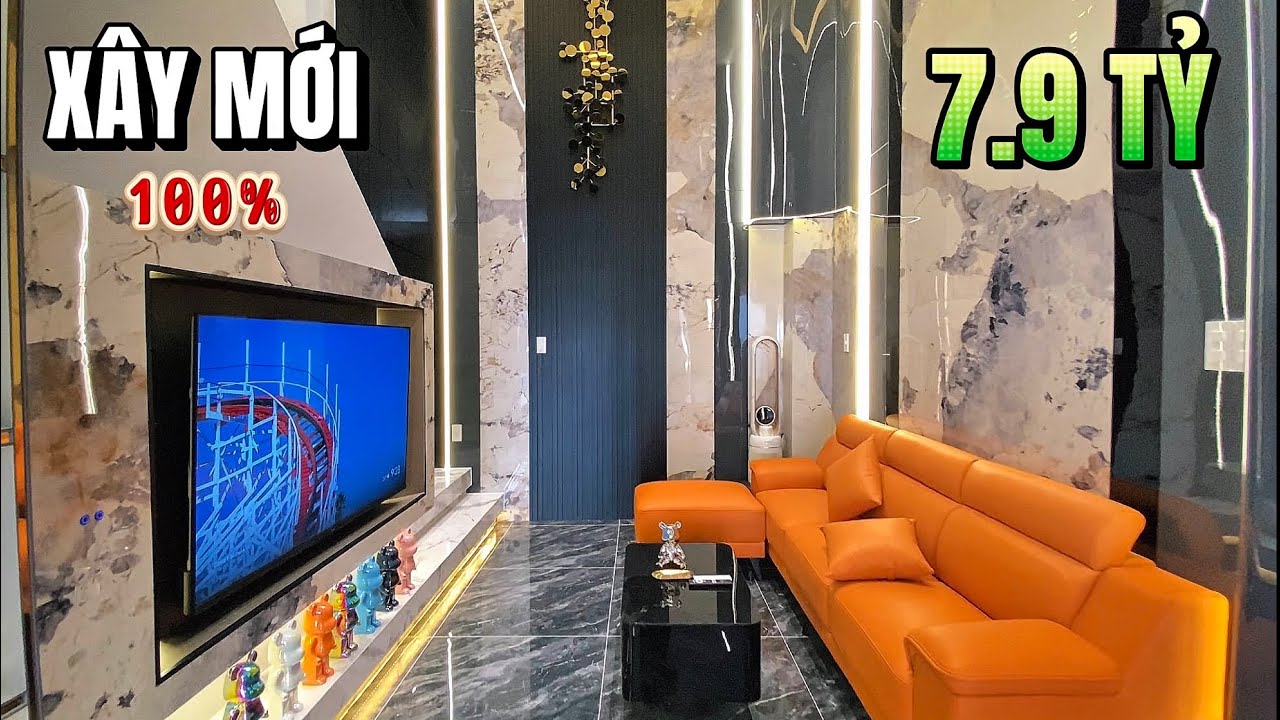 Xây Mới Hiện Đại Xe Hơi Ngủ Trong Nhà 3 Phòng Ngủ & 1 Phòng Spa | 7.9 Tỷ (Thương Lượng)