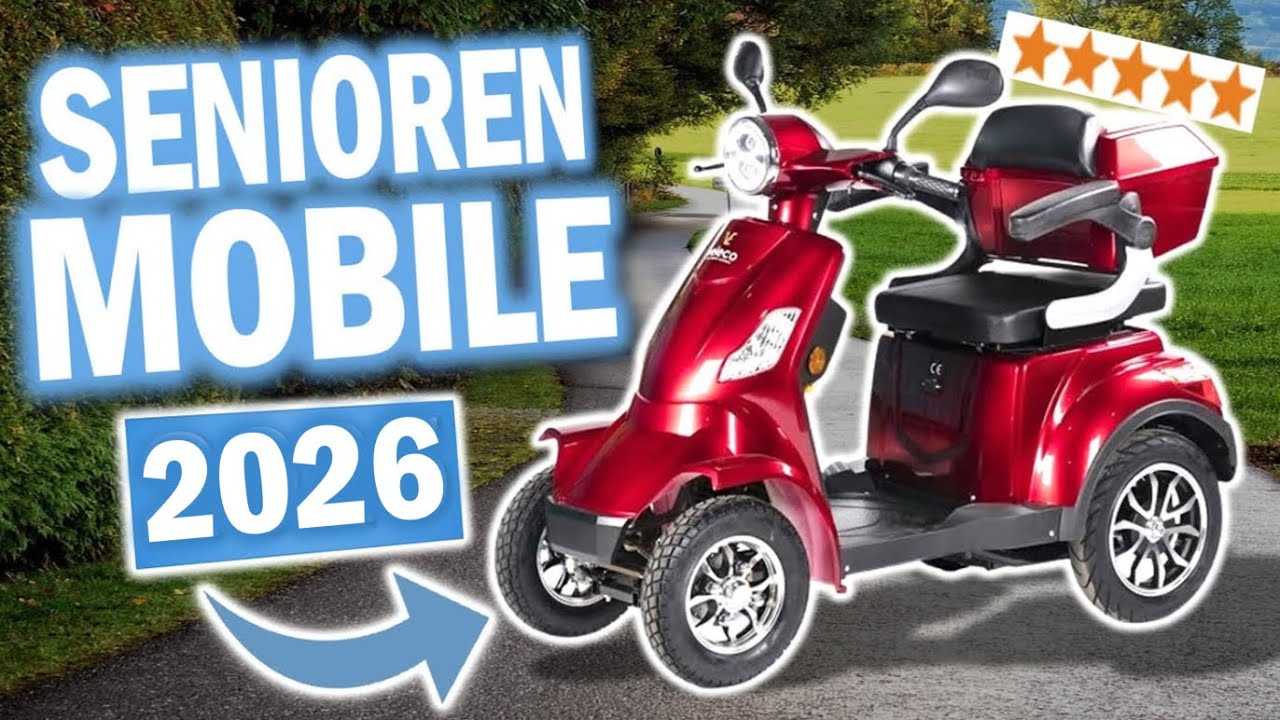 Die besten Seniorenmobile mit Straßenzulassung | Top 3 Seniorenmobile 2026