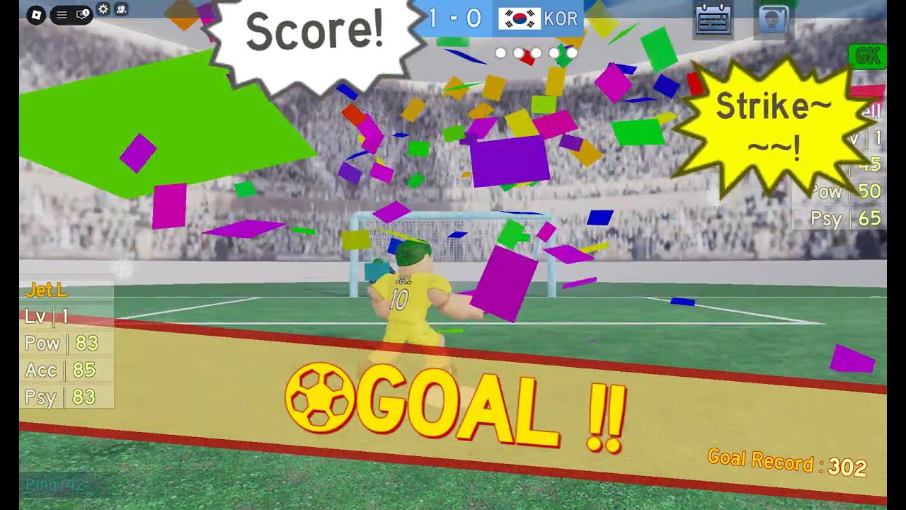 playing a world cup penalty game