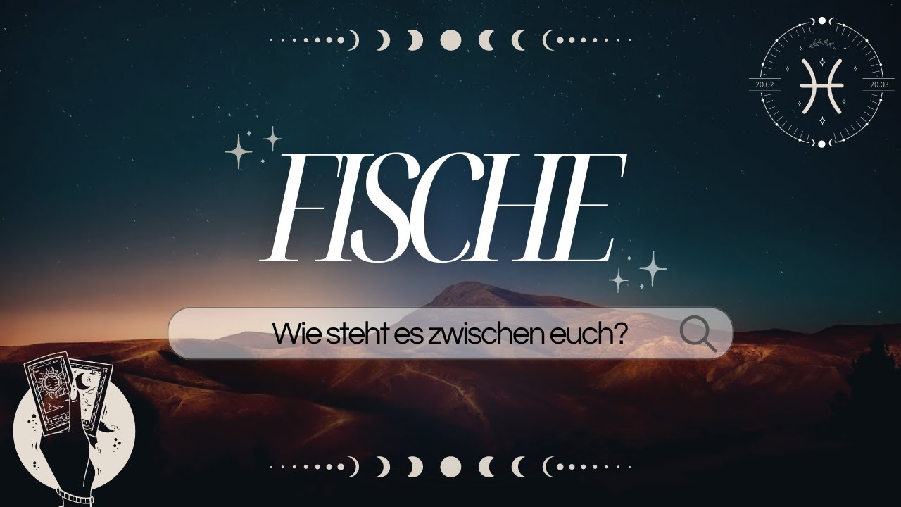 FISCHE I Wenn der Stress sinkt, erweckt die Energie zwischen euch wieder I Du und dein Gegenüber